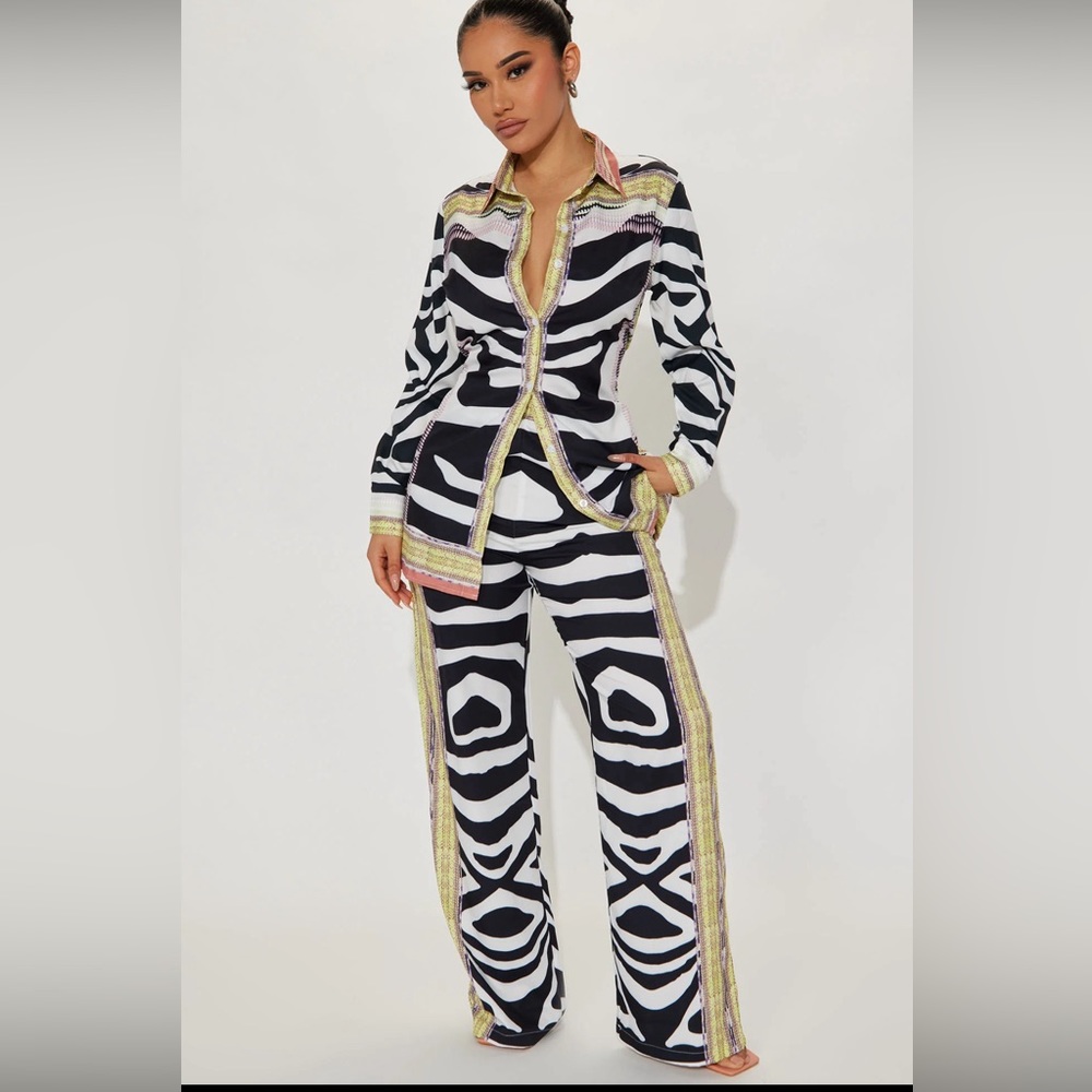 Mara Pants Set- Multi color